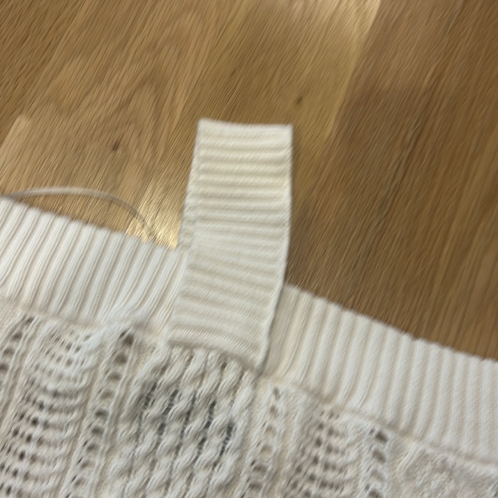 RtA White Off-Shoulder Sweater - Picture 8 of 8